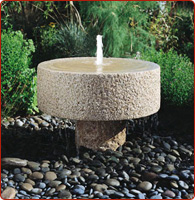 natural stone fountains outdoor