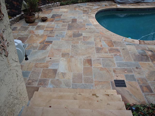 Indian-Sandstone-floor