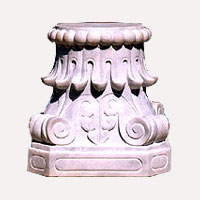 Marble stone bases