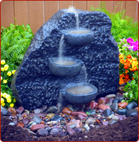 garden wall fountains