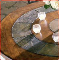 marble inlay table top
