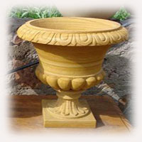 Stone Garden Planters 