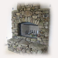 stone fireplace designs